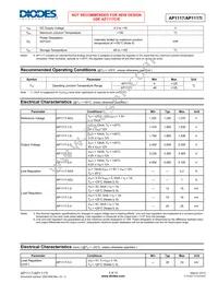 AP1117EL-13 Datasheet Page 3