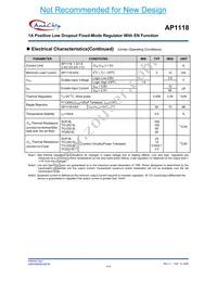 AP1118S90L-13 Datasheet Page 4