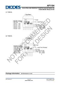 AP1184K5-L-U Datasheet Page 10