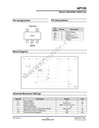 AP139-33WL-7 Datasheet Page 2