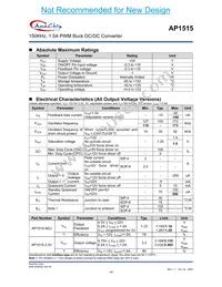 AP1515-SL-13 Datasheet Page 3