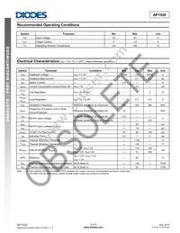 AP1520SG-13 Datasheet Page 3