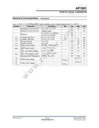 AP1601M8G-13 Datasheet Page 6