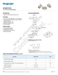 AP1608P1C-P22 Datasheet Cover