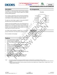 AP1662MTR-G1 Datasheet Cover