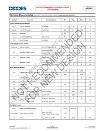 AP1662MTR-G1 Datasheet Page 5