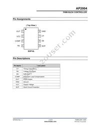 AP2004SL-13 Datasheet Page 2