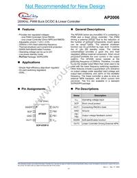 AP2006SL-13 Datasheet Cover