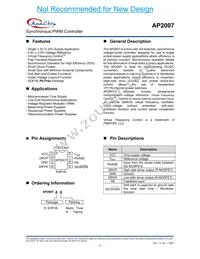 AP2007SL-13 Datasheet Cover