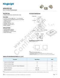 AP2012P3C-P22 Datasheet Cover
