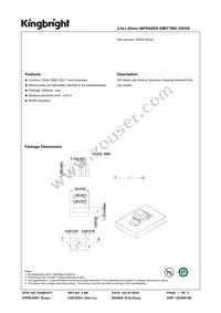 AP2012SF4C Datasheet Cover