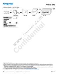 AP2012SF4C-P22 Datasheet Page 4