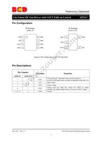 AP2113AMTR-G1 Datasheet Page 2