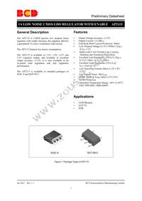 AP2115R5A-3.3TRG1 Datasheet Cover
