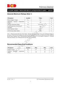 AP2115R5A-3.3TRG1 Datasheet Page 5