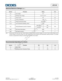 AP2129K-ADJTRG1 Datasheet Page 4