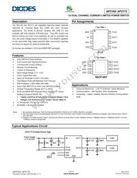 AP2162MPG-13 Datasheet Cover