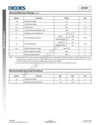 AP2205-50YR-13 Datasheet Page 4