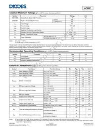 AP2281-1WG-7 Datasheet Page 3