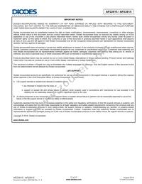 AP22815BWT-7 Datasheet Page 17