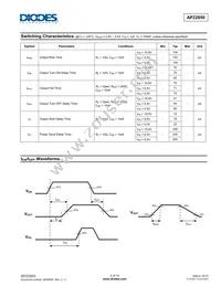 AP22850SH8-7 Datasheet Page 5