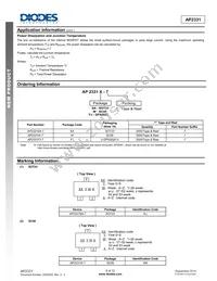 AP2331FJ-7 Datasheet Page 8