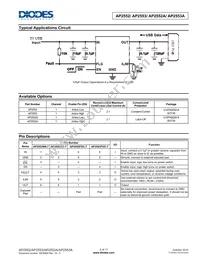 AP2552AW6-7 Datasheet Page 2