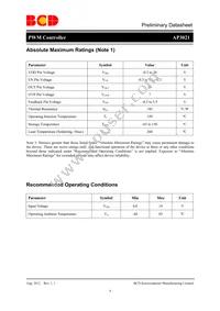 AP3021MTR-G1 Datasheet Page 4