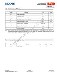 AP3105DKTR-G1 Datasheet Page 4