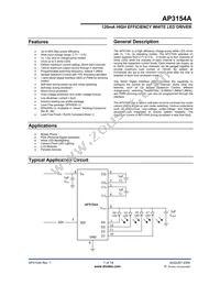 AP3154AFG-7 Datasheet Cover