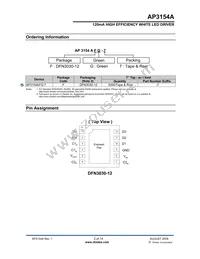 AP3154AFG-7 Datasheet Page 2