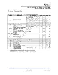 AP3156FVG-7 Datasheet Page 5