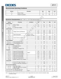 AP3171MPTR-G1 Datasheet Page 4