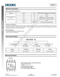 AP3171MPTR-G1 Datasheet Page 5