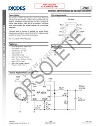 AP3203MPTR-G1 Datasheet Cover