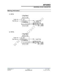 AP34063S8L-13 Datasheet Page 9