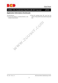 AP3431MTR-G1 Datasheet Page 16