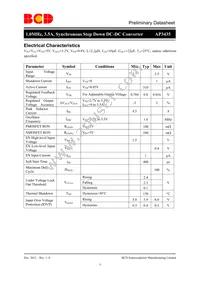 AP3435MPTR-G1 Datasheet Page 5