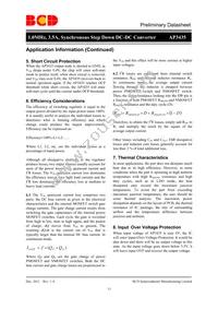 AP3435MPTR-G1 Datasheet Page 13