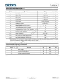 AP3441LSHE-7B Datasheet Page 4