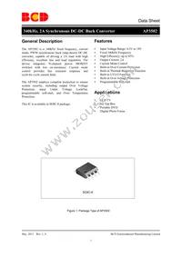 AP3502MTR-G1 Datasheet Cover