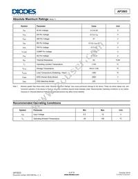 AP3503MPTR-G1 Datasheet Page 4