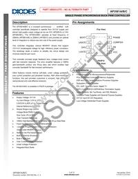 AP3581BMPTR-G1 Datasheet Cover