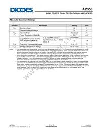 AP358SL-13 Datasheet Page 8