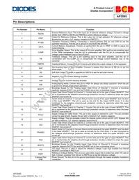 AP3595FNTR-G1 Datasheet Page 3