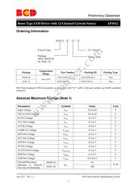 AP3612M28-G1 Datasheet Page 5