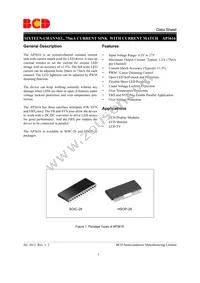 AP3616M28-G1 Datasheet Cover