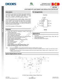 AP3766K6TR-G1 Datasheet Cover