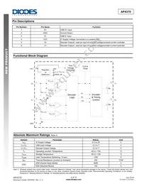 AP4370KTR-G1 Datasheet Page 2