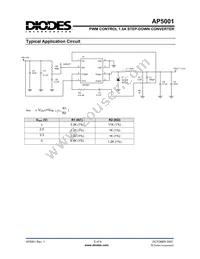 AP5001SG-13 Datasheet Page 5